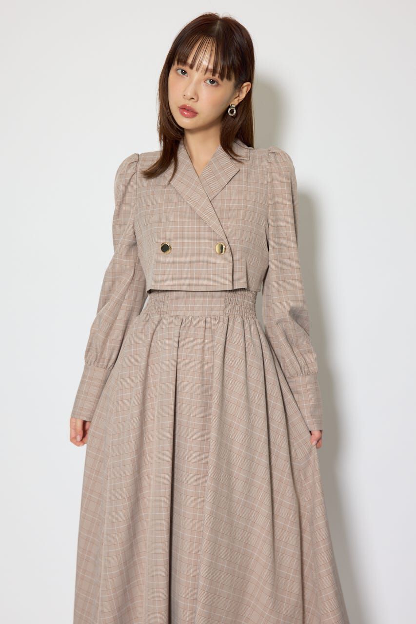 rienda「テーラードデザインロングワンピース」|ワンピース|