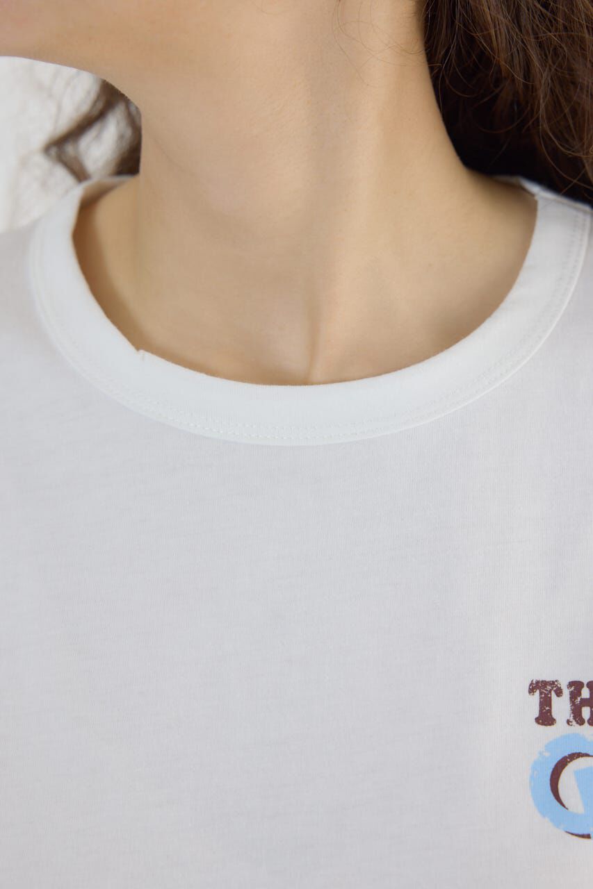 RODEO CROWNS「Vintage Graphicフリル Tシャツ」|Tシャツ・カットソー|