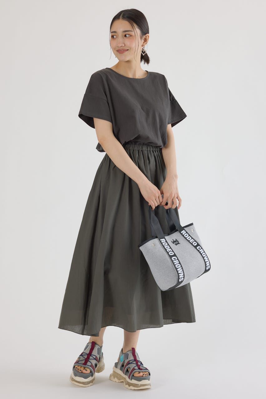 RODEO CROWNS「異素材切替ワンピース」|ワンピース|C.GRY