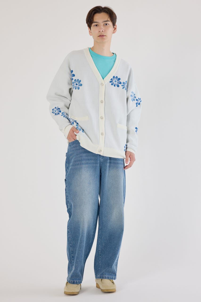 RODEO CROWNS「フォーリングフラワーニットカーディガン」|カーディガン|