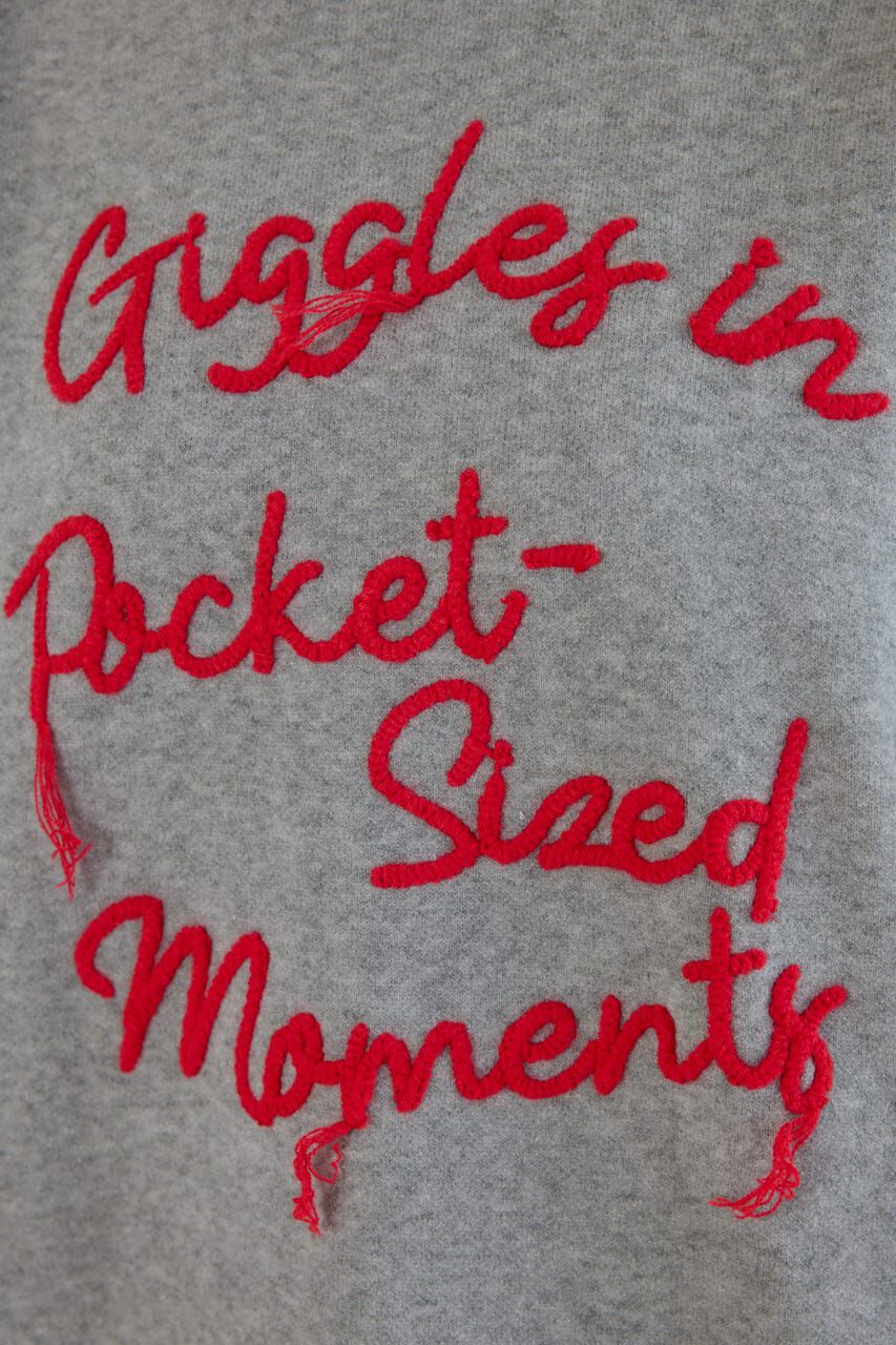 RODEO CROWNS「Frayed Lettering ニットトップス」|ニット・セーター|