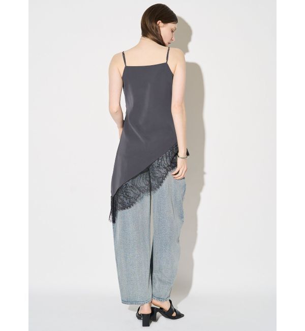 ELENDEEK「ASYMMETRY DRAPE CAMI」|キャミソール|
