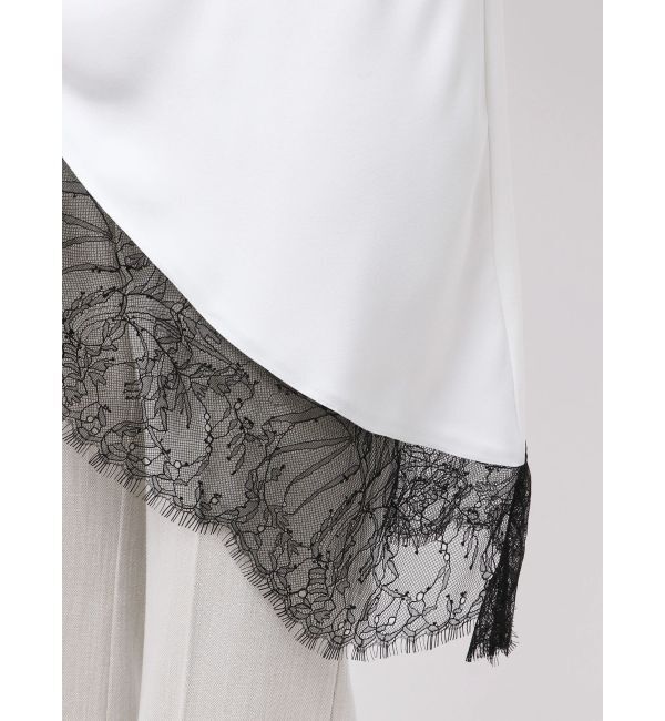 ELENDEEK「ASYMMETRY DRAPE CAMI」|キャミソール|