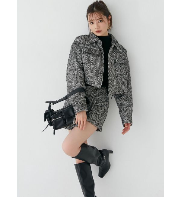RESEXXY「ヘリンボーンパファージャケット【セットアップ着用可能】」|その他|