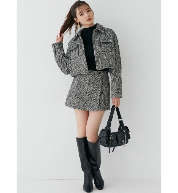 RESEXXY「ヘリンボーンパファージャケット【セットアップ着用可能】」|その他|