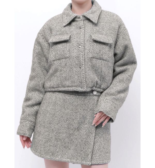 RESEXXY「ヘリンボーンパファージャケット【セットアップ着用可能】」|その他|