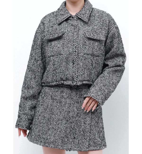 RESEXXY「ヘリンボーンパファージャケット【セットアップ着用可能】」|その他|