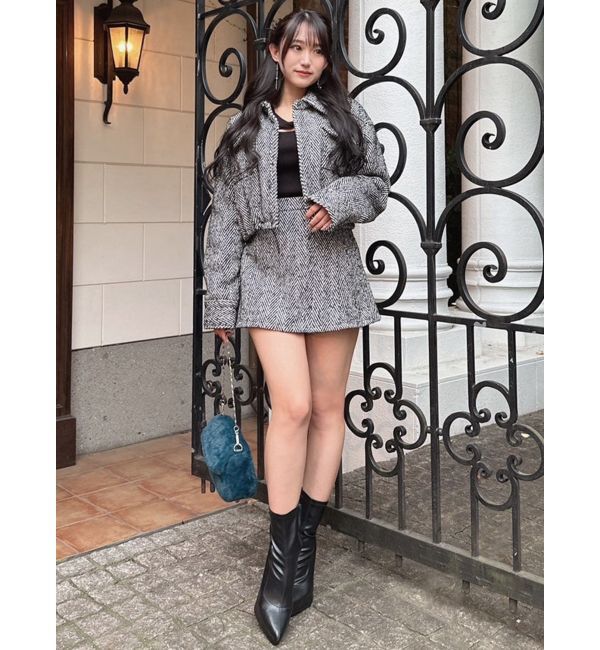 RESEXXY「ヘリンボーンパファージャケット【セットアップ着用可能】」|その他|