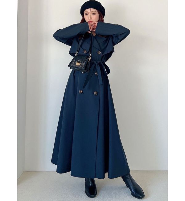 RESEXXY「2WAY セパレートフレアトレンチコート」|トレンチコート|