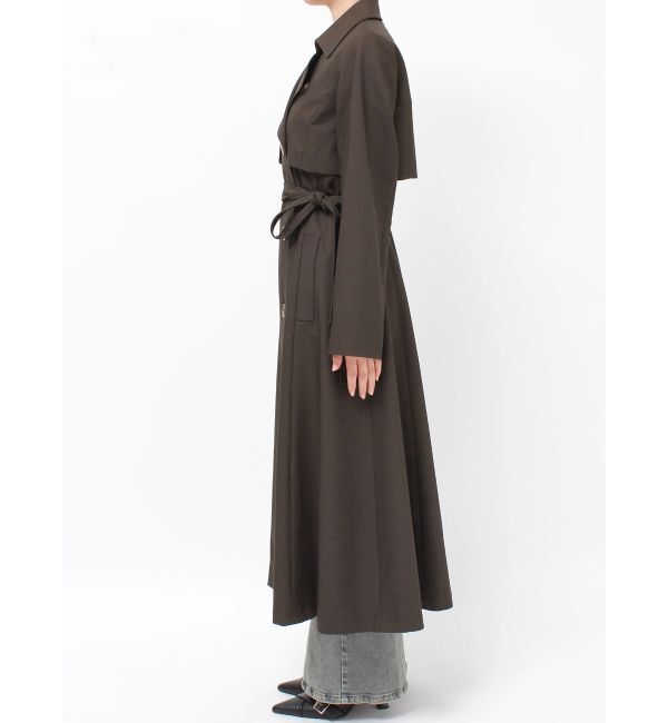 RESEXXY「2WAY セパレートフレアトレンチコート」|トレンチコート|