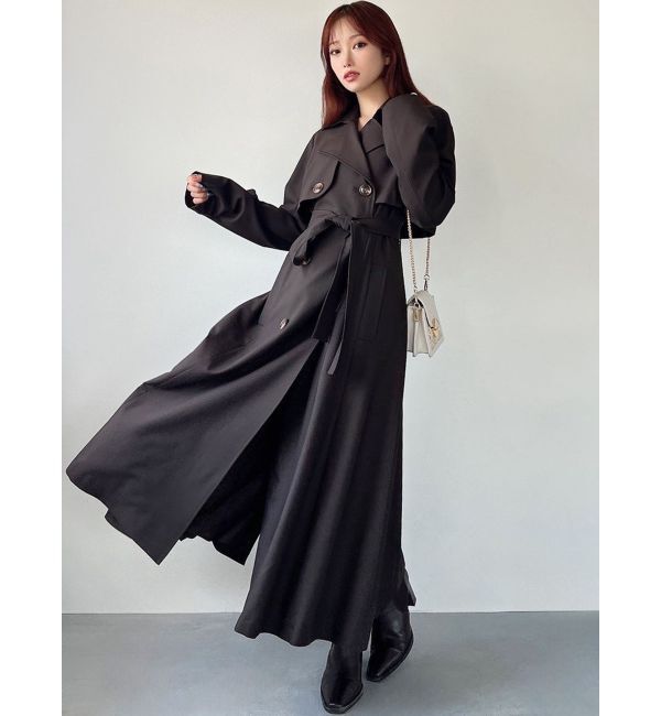 RESEXXY「2WAY セパレートフレアトレンチコート」|トレンチコート|
