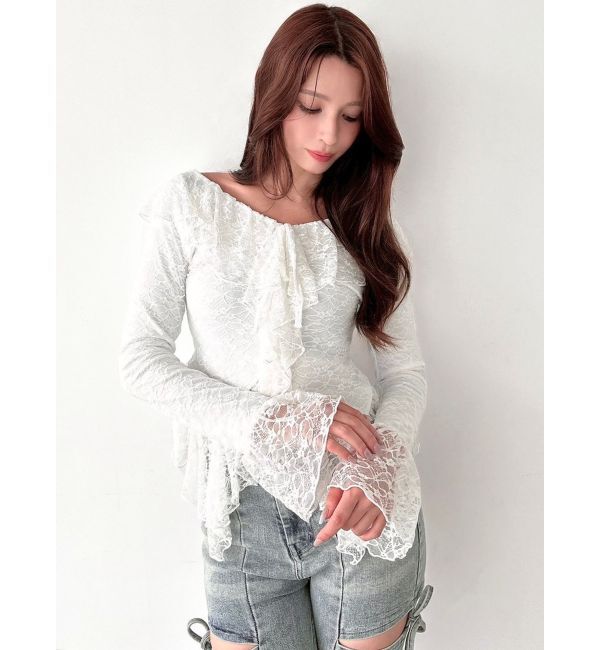 RESEXXY「ラッフルレーストップス」|Tシャツ・カットソー|