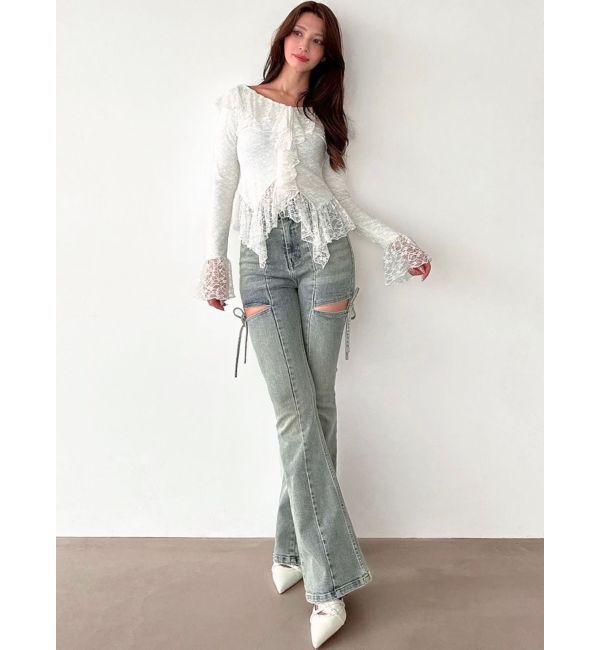 RESEXXY「ラッフルレーストップス」|Tシャツ・カットソー|