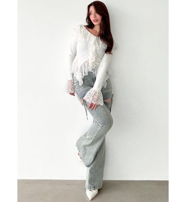 RESEXXY「ラッフルレーストップス」|Tシャツ・カットソー|