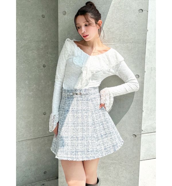 RESEXXY「ラッフルレーストップス」|Tシャツ・カットソー|