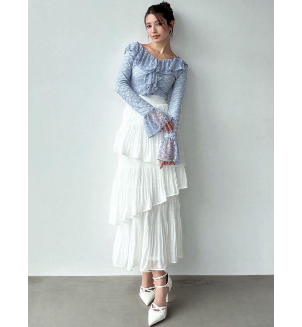 RESEXXY「ラッフルレーストップス」|Tシャツ・カットソー|