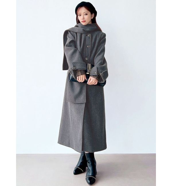 RESEXXY「ウィンタースカーフコート」|その他|