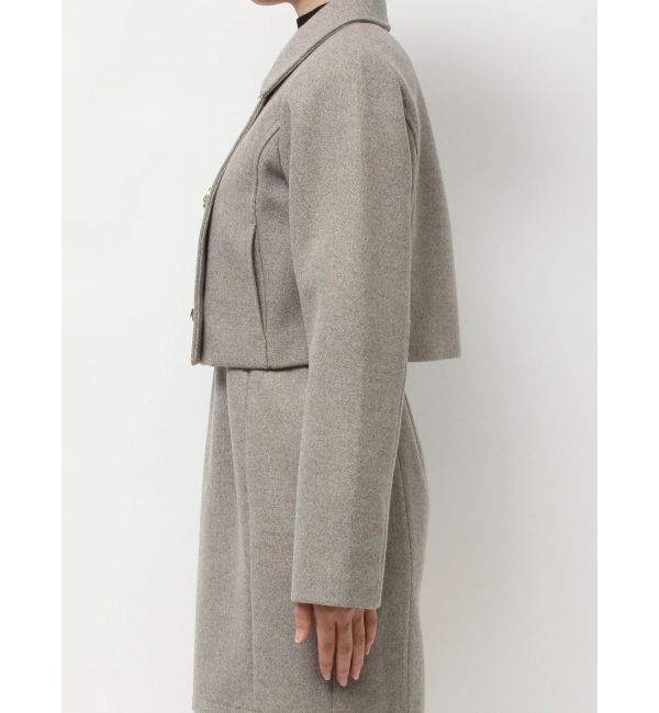 RESEXXY「ダブルブレストショートコート【セットアップ着用可能】」|その他|