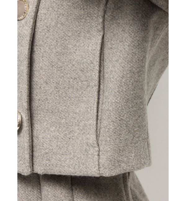 RESEXXY「ダブルブレストショートコート【セットアップ着用可能】」|その他|