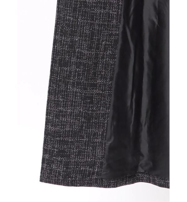 RESEXXY「2WAYツイードレイヤードコート」|トレンチコート|