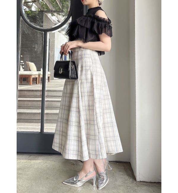 dazzlin「【再生産】2WAYスリーブコンパクトフリルトップス」|Tシャツ・カットソー|