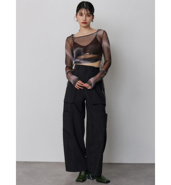 MURUA「シアートップス」|Tシャツ・カットソー|