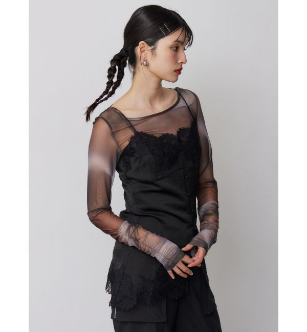 MURUA「シアートップス」|Tシャツ・カットソー|