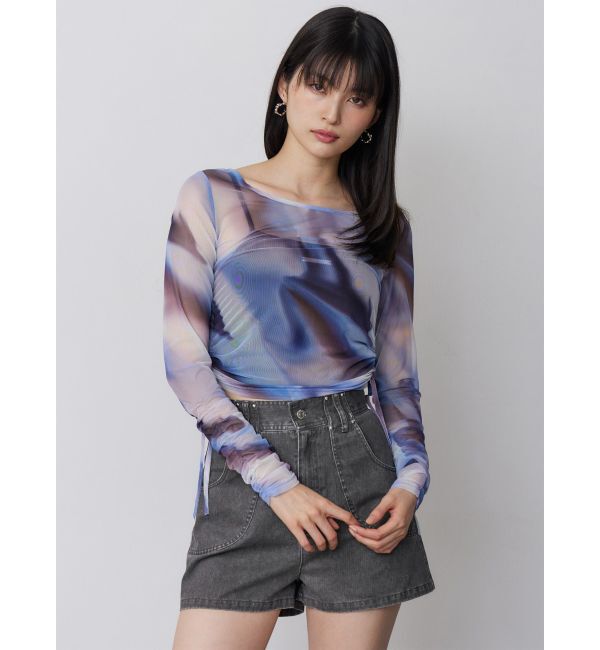 MURUA「シアートップス」|Tシャツ・カットソー|