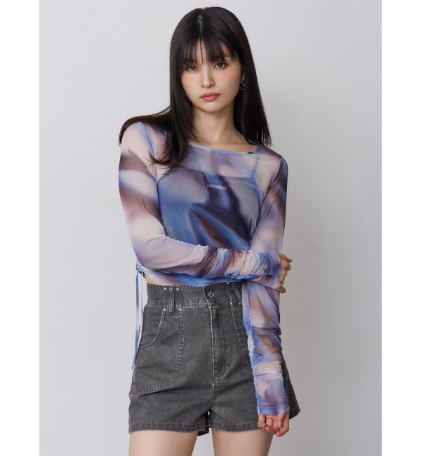 MURUA「シアートップス」|Tシャツ・カットソー|