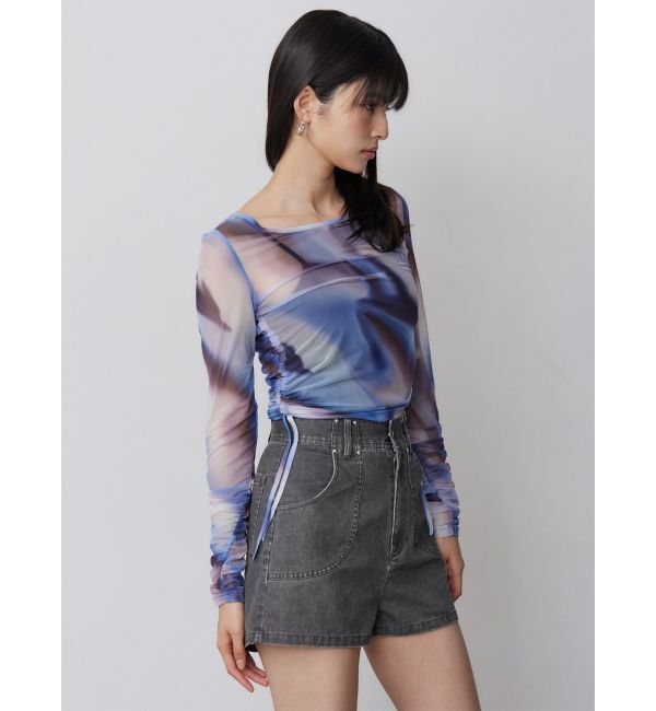 MURUA「シアートップス」|Tシャツ・カットソー|