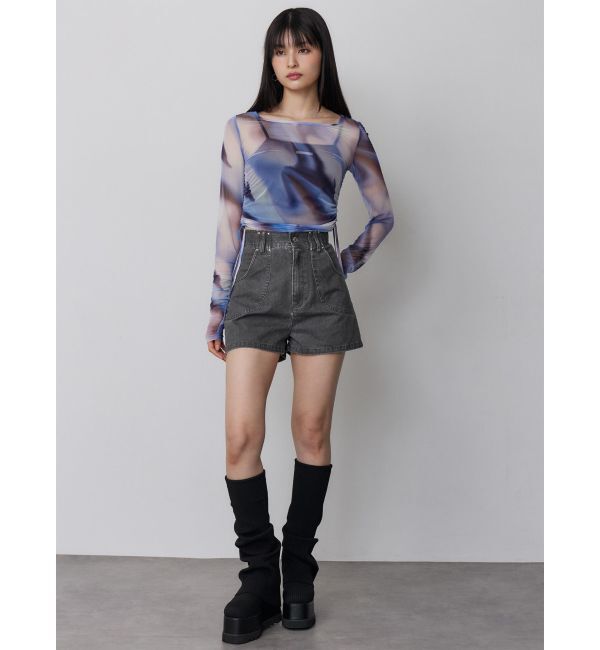 MURUA「シアートップス」|Tシャツ・カットソー|