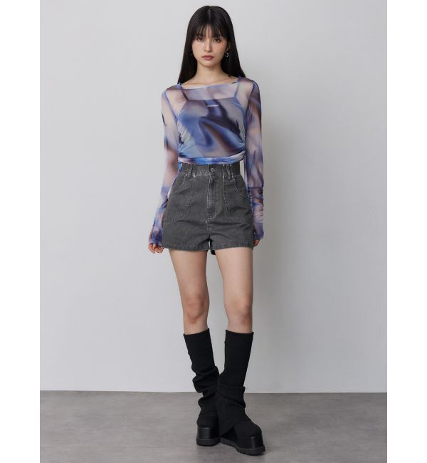 MURUA「シアートップス」|Tシャツ・カットソー|