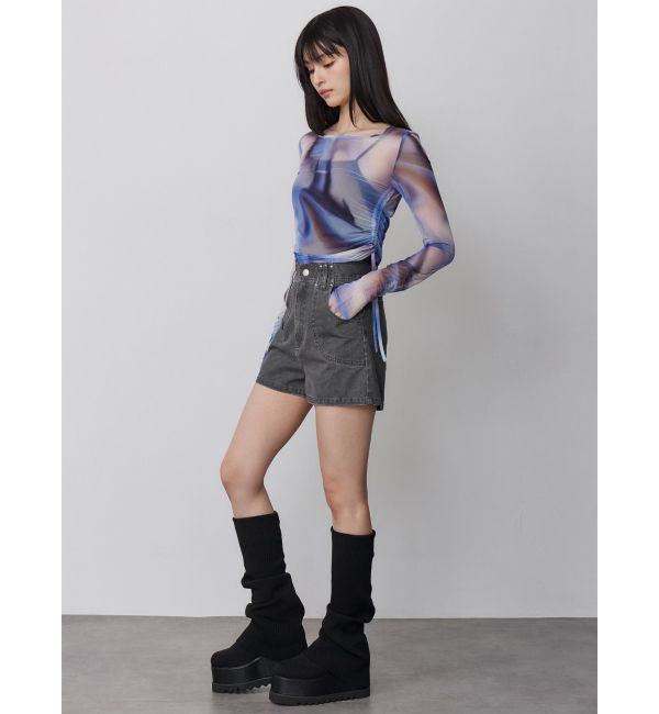 MURUA「シアートップス」|Tシャツ・カットソー|