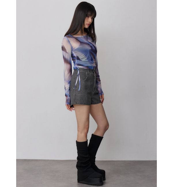 MURUA「シアートップス」|Tシャツ・カットソー|