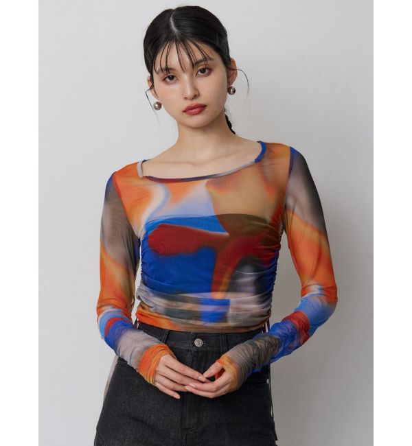 MURUA「シアートップス」|Tシャツ・カットソー|