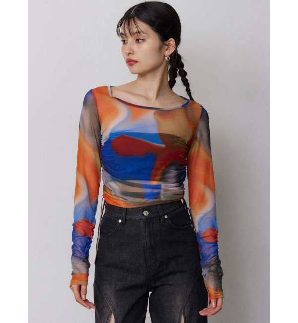 MURUA「シアートップス」|Tシャツ・カットソー|