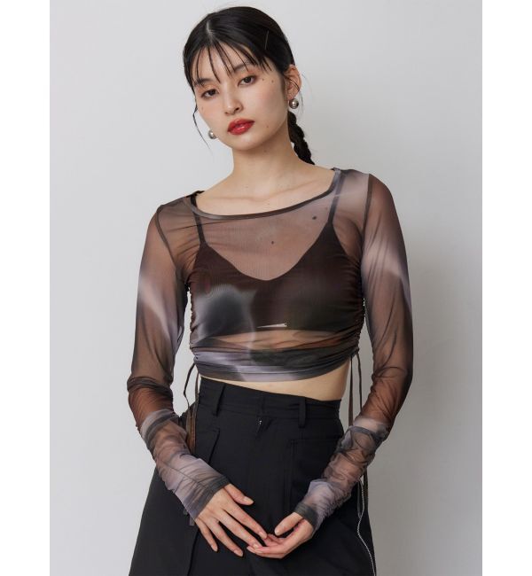 MURUA「シアートップス」|Tシャツ・カットソー|