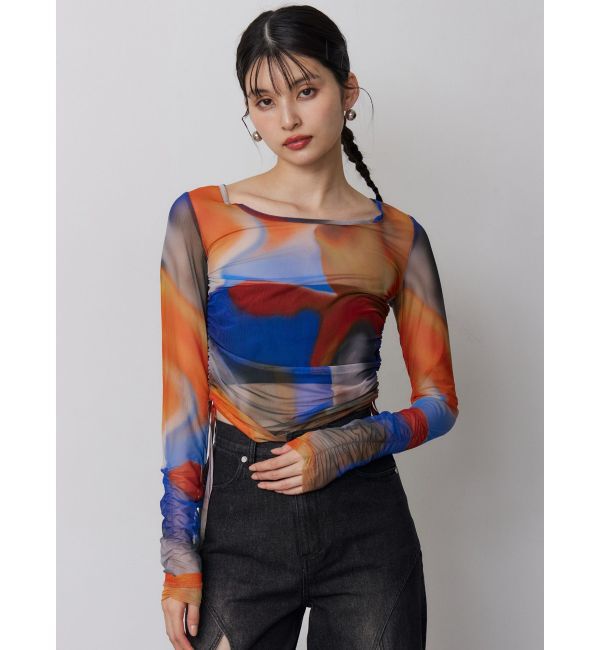 MURUA「シアートップス」|Tシャツ・カットソー|