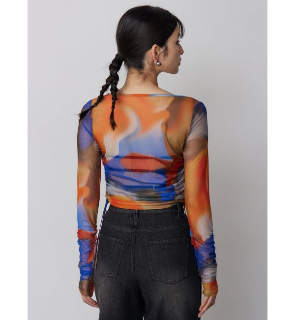 MURUA「シアートップス」|Tシャツ・カットソー|