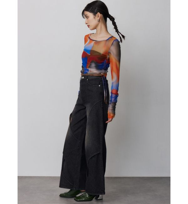 MURUA「シアートップス」|Tシャツ・カットソー|