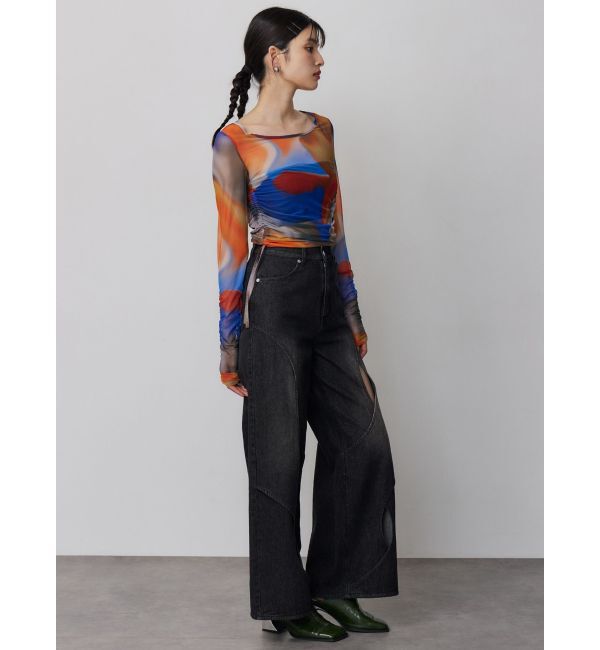 MURUA「シアートップス」|Tシャツ・カットソー|