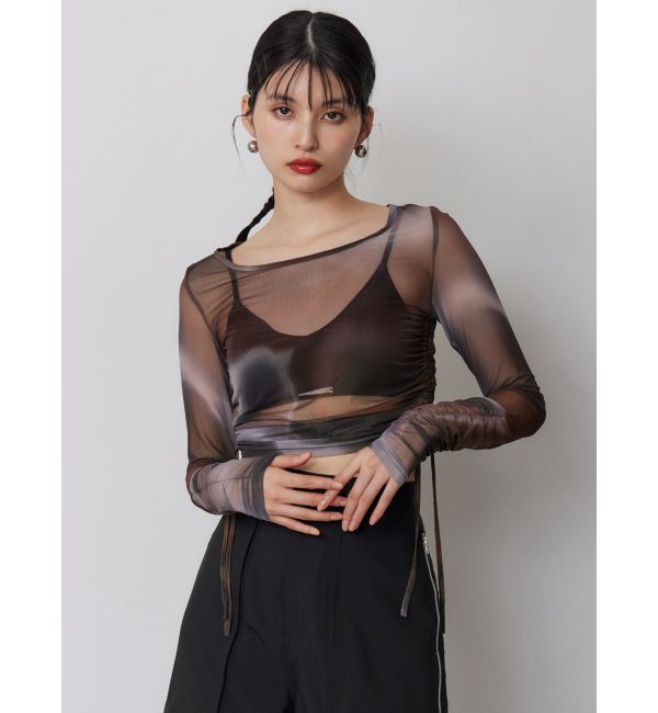 MURUA「シアートップス」|Tシャツ・カットソー|