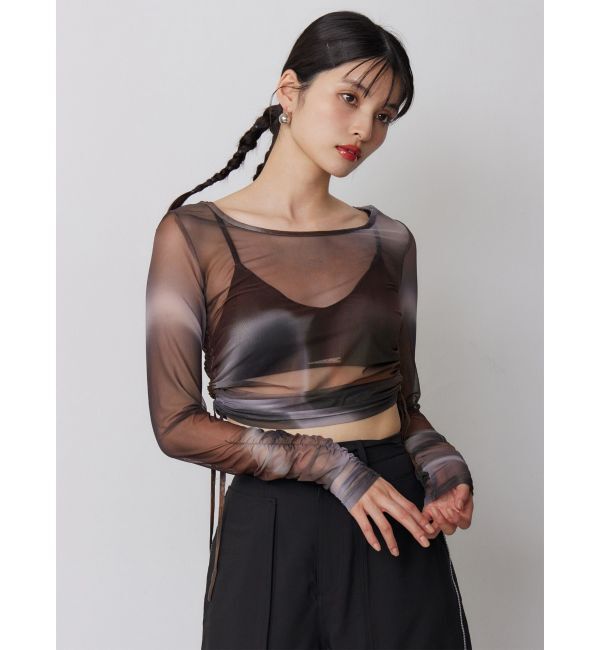 MURUA「シアートップス」|Tシャツ・カットソー|