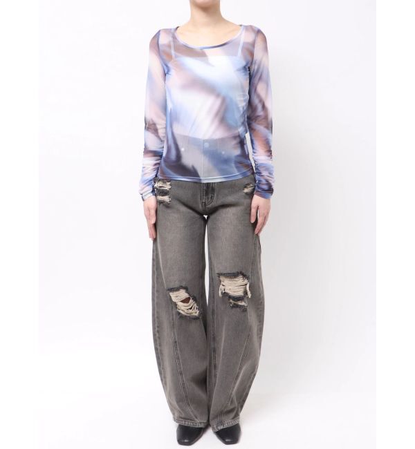 MURUA「シアートップス」|Tシャツ・カットソー|