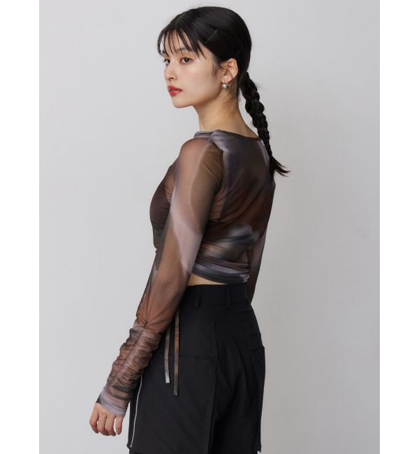 MURUA「シアートップス」|Tシャツ・カットソー|