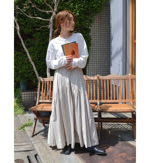 Ungrid「ギャザーデザインスカート」|スカート|