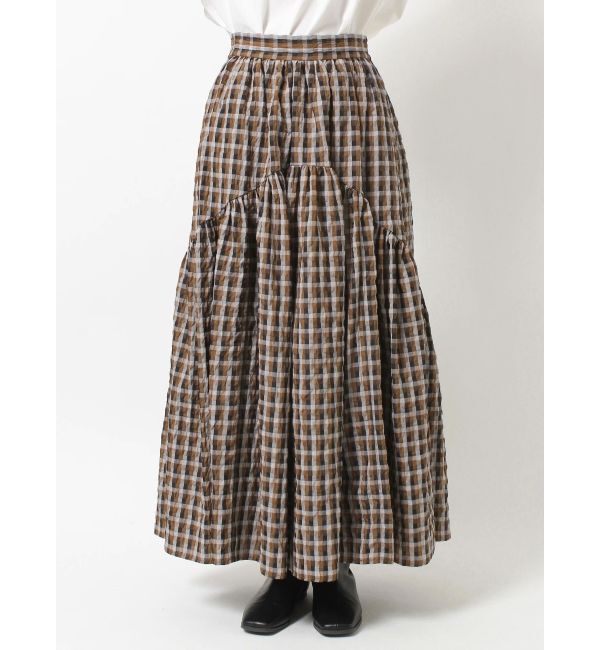 Ungrid「ギャザーデザインスカート」|スカート|