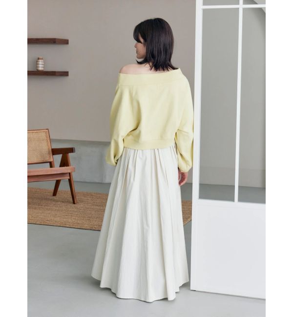 Ungrid「オフショルスウェット」|スウェット・ジャージ|