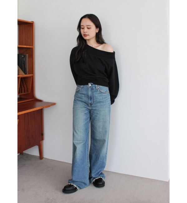 Ungrid「オフショルスウェット」|スウェット・ジャージ|