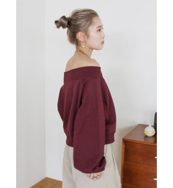 Ungrid「オフショルスウェット」|スウェット・ジャージ|